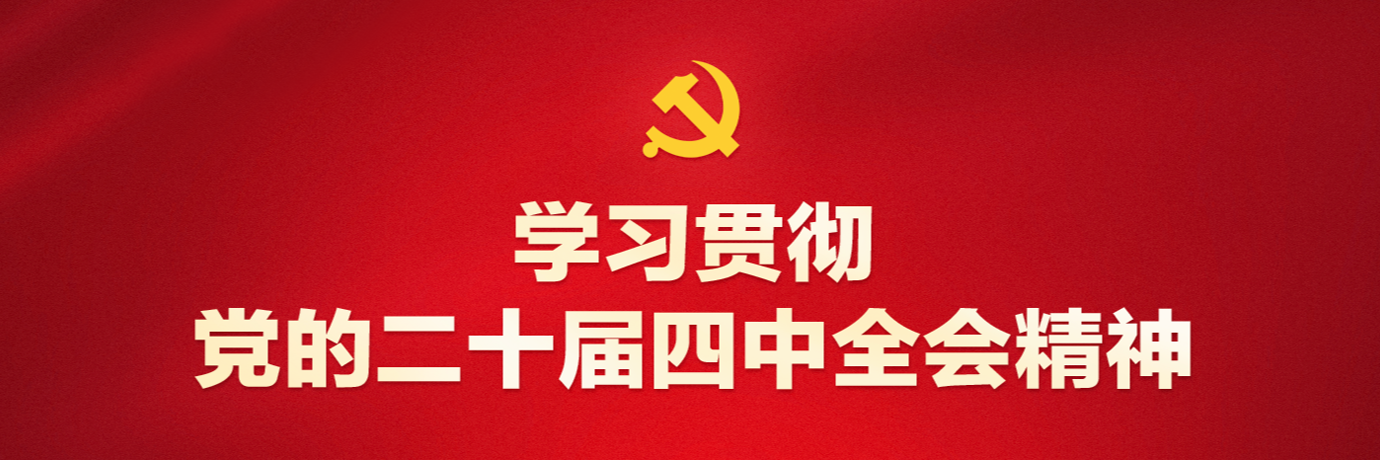 学习贯彻党的二十届四中全会精神